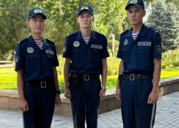 Талдықорғанда Ұлттық ұлан сарбаздары пышақпен қаруланған тәртіп бұзушыны ұстады