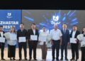 «ZHASTAR FEST» ІС-ШАРАСЫНДА ҮЗДІК ЖАСТАР МАРАПАТТАЛДЫ