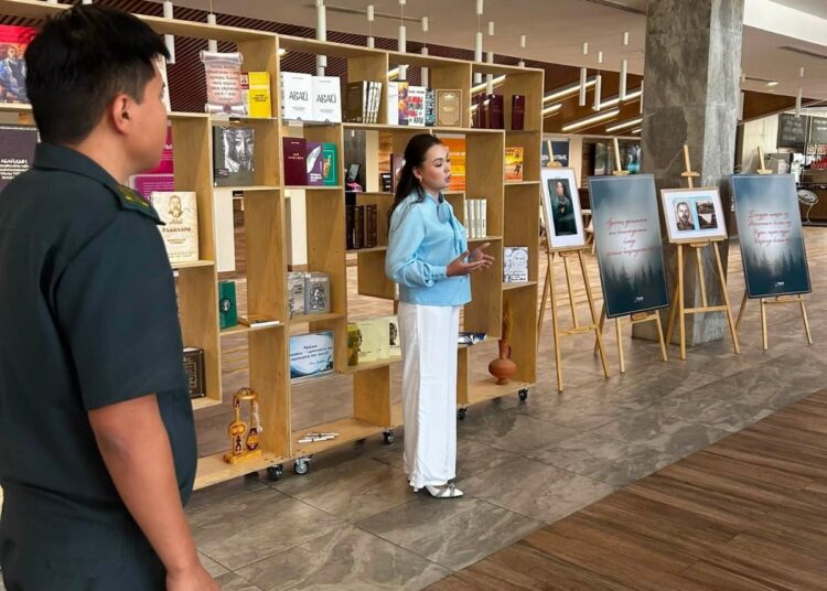 ӘСКЕРИ ҚЫЗМЕТШІЛЕРМЕН АБАЙ МҰРАСЫ ТАЛҚЫЛАНДЫ