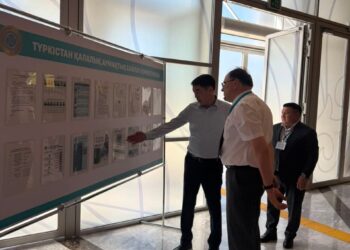 ТМД байқаушысы Түркістанда: Сайлау учаскелерінің дайындығы жоғары деңгейде бағаланды