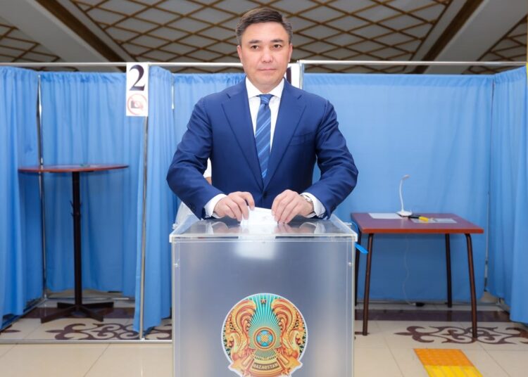 ГАБИТ СЫЗДЫКБЕКОВ ПРОГОЛОСОВАЛ НА ВЫБОРАХ