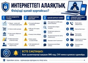 Интернет алаяқтық – бүгінгі қоғамдағы ең өзекті қауіптердің бірі