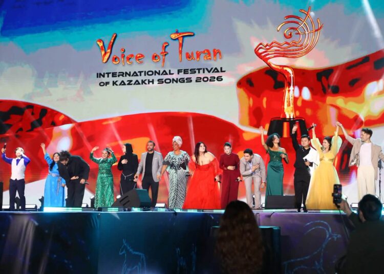 ТҮРКІСТАНДА ХАЛЫҚАРАЛЫҚ «VOICE OF TURAN – 2026» ҚАЗАҚ ӘНДЕРІ БАЙҚАУЫ САЛТАНАТТЫ ТҮРДЕ АШЫЛДЫ