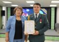 Ұлттық ұлан батыры оқушылармен кездесті