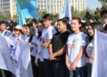 Сенбілікте бас қосқан мың жас: Шымкентте ауқымды экологиялық акция өтті