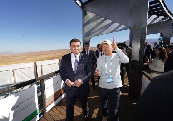 ТҮРКІСТАН ОБЛЫСЫНДАҒЫ АҚСУ ШАТҚАЛЫНДА КӨРУ АЛАҢЫ АШЫЛДЫ