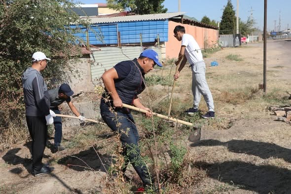 ТАЗА ҚАЗАҚСТАН: САРЫАҒАШ АУДАНЫНДА АУҚЫМДЫ СЕНБІЛІК ӨТТІ