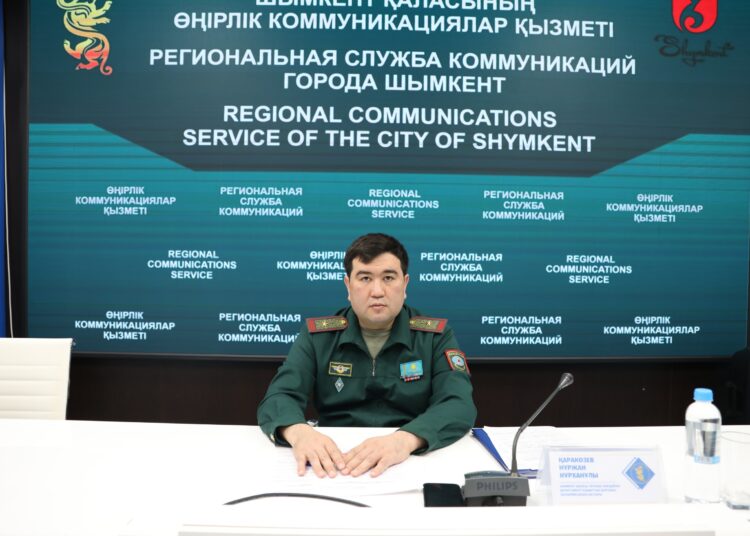 ШЫМКЕНТТЕ АЗАМАТТЫҚ ҚОРҒАНЫС БАҒЫТЫНДА ЖҮЙЕЛІ ЖҰМЫСТАР ЖҮРГІЗІЛУДЕ