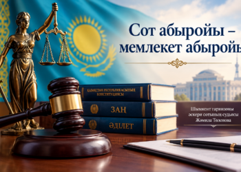 Соттың абыройы — мемлекеттің абыройы   