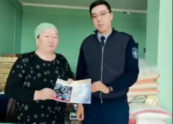 Түркістан облысында полиция қызметкері әйелді 5 млн теңге шығыннан құтқарып қалды